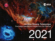 Hubble Space Telescope Calendar 2021 cover