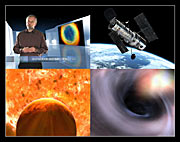 Screenshots from ESA's anniversary movie