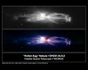 The 'Rotten Egg' Nebula - a Planetary Nebula in the Making