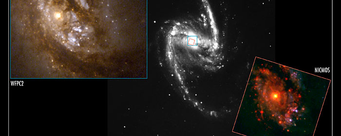 Central Bulges of Spiral Galaxies (Hubble and Ground-Based Views)