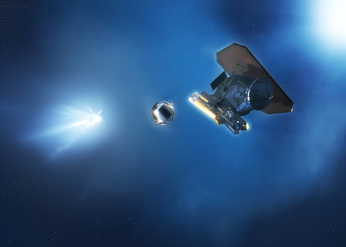 NASA's Deep Impact spacecraft [artist's impression]