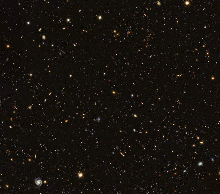 Hubble contributes to painting a picture of the evolving Universe