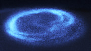 Closeup of Saturn's auroras